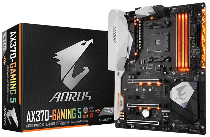 Mainboard GIGABYTE GA-AX370-Gaming 5 (rev. 1.0) Socket AM4  618S